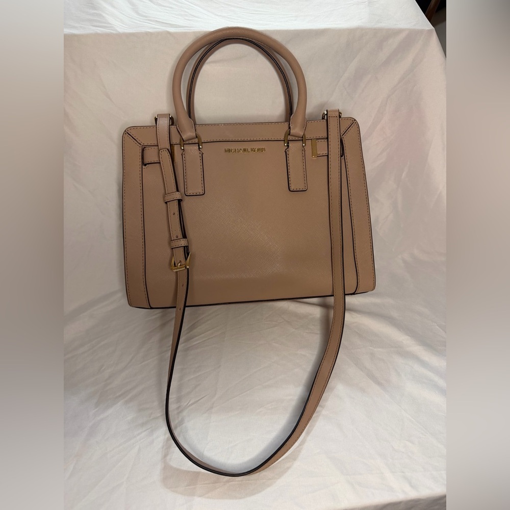 Michael Kors Dillon Saffiano Leather Satchel